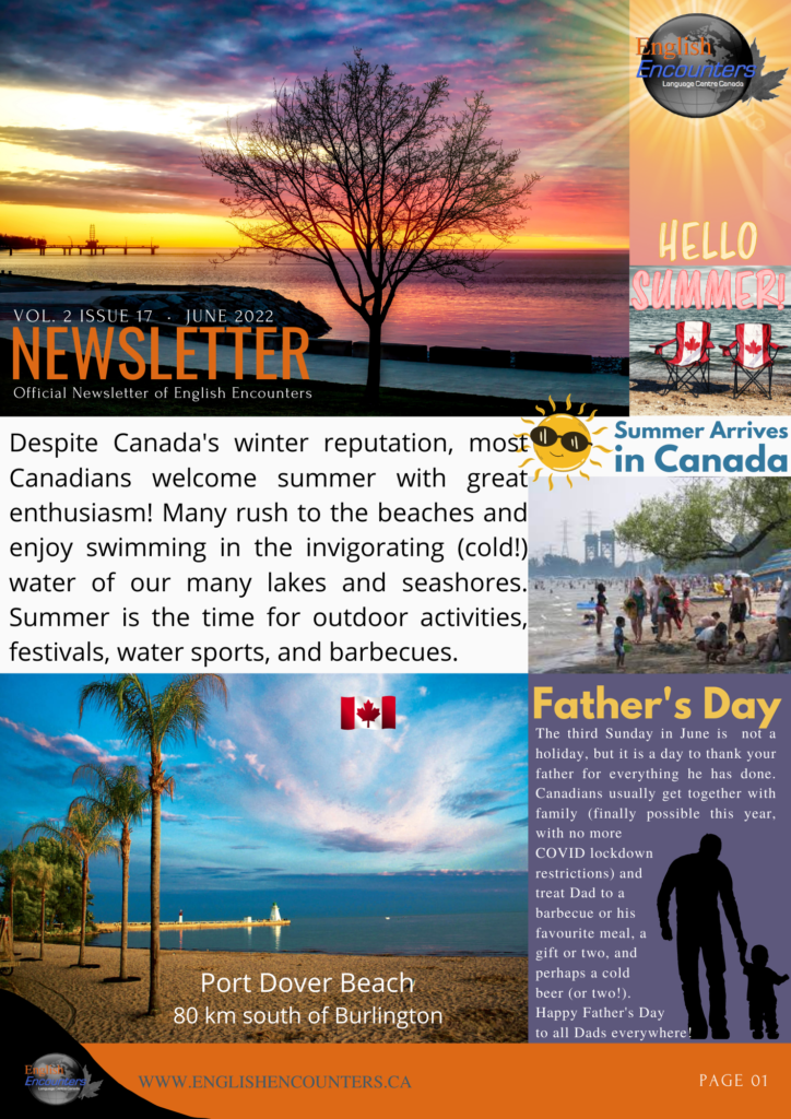 English Encounters June 2022 Newsletter
